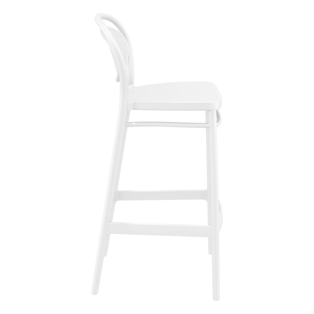 Marcel Bar Stool White, Set of 2. Picture 4