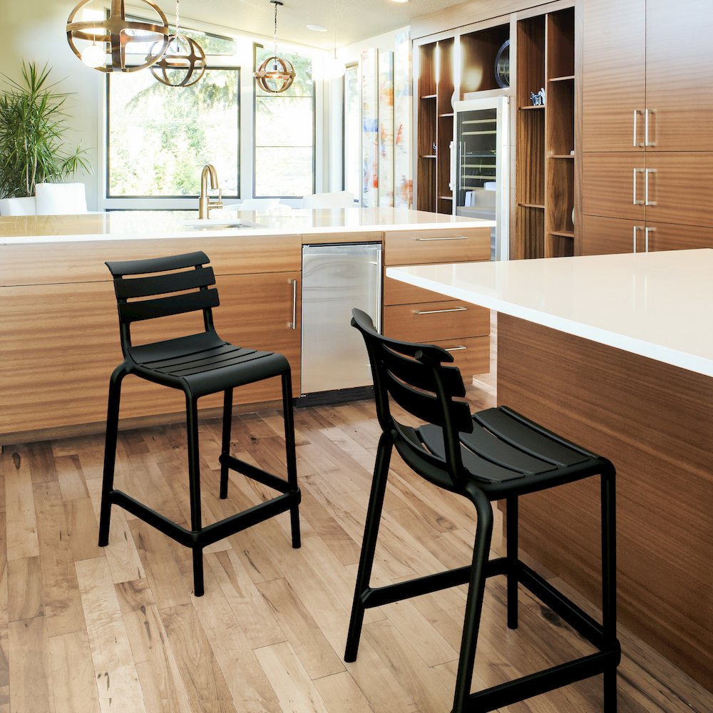 Helen Counter Stool Black. Picture 7