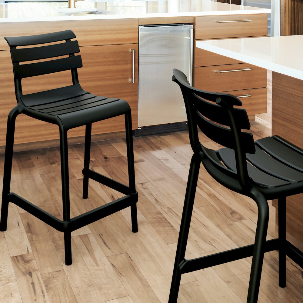 Helen Counter Stool Black. Picture 8