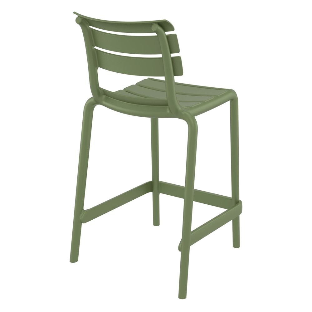 Helen Counter Stool Olive Green. Picture 3