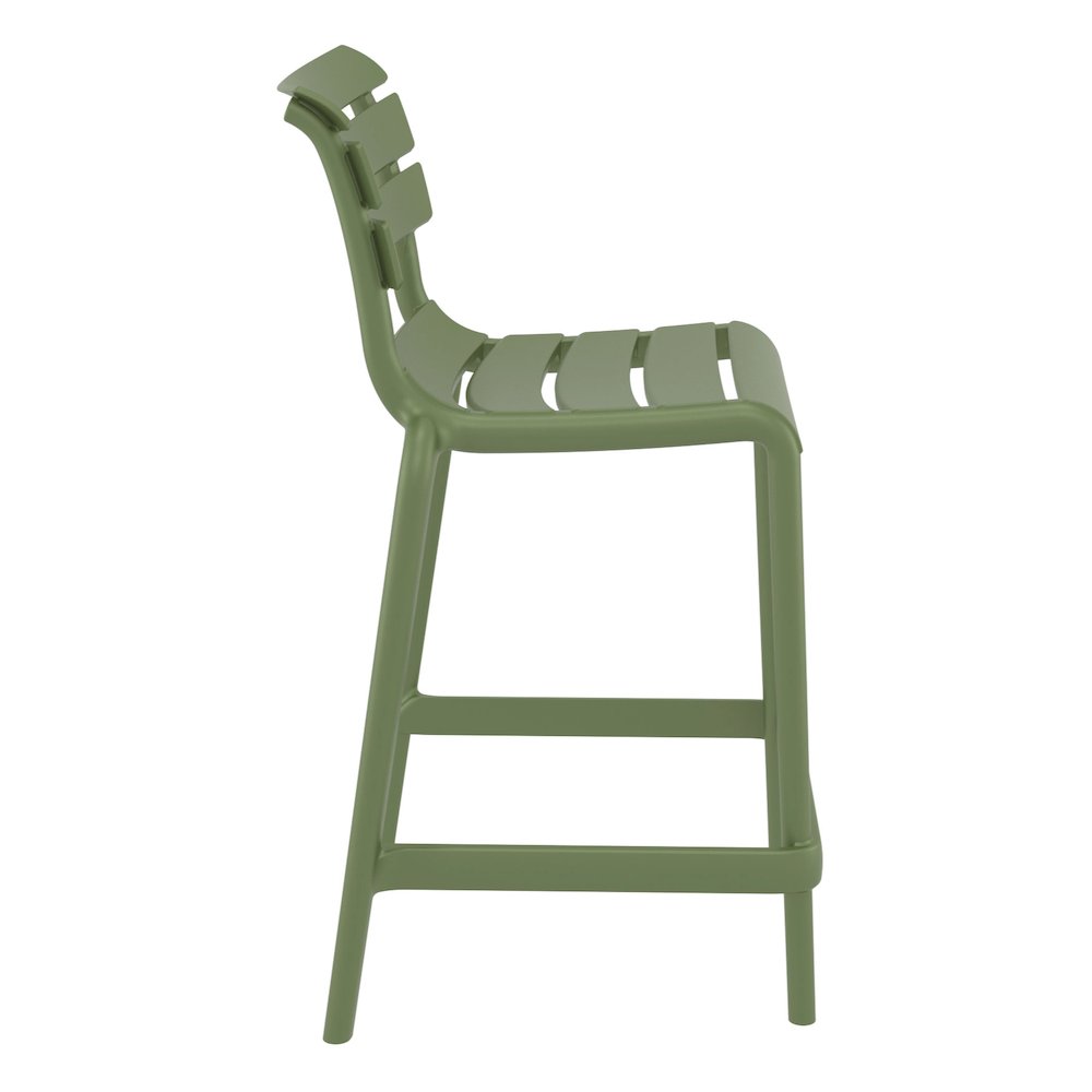 Helen Counter Stool Olive Green. Picture 5
