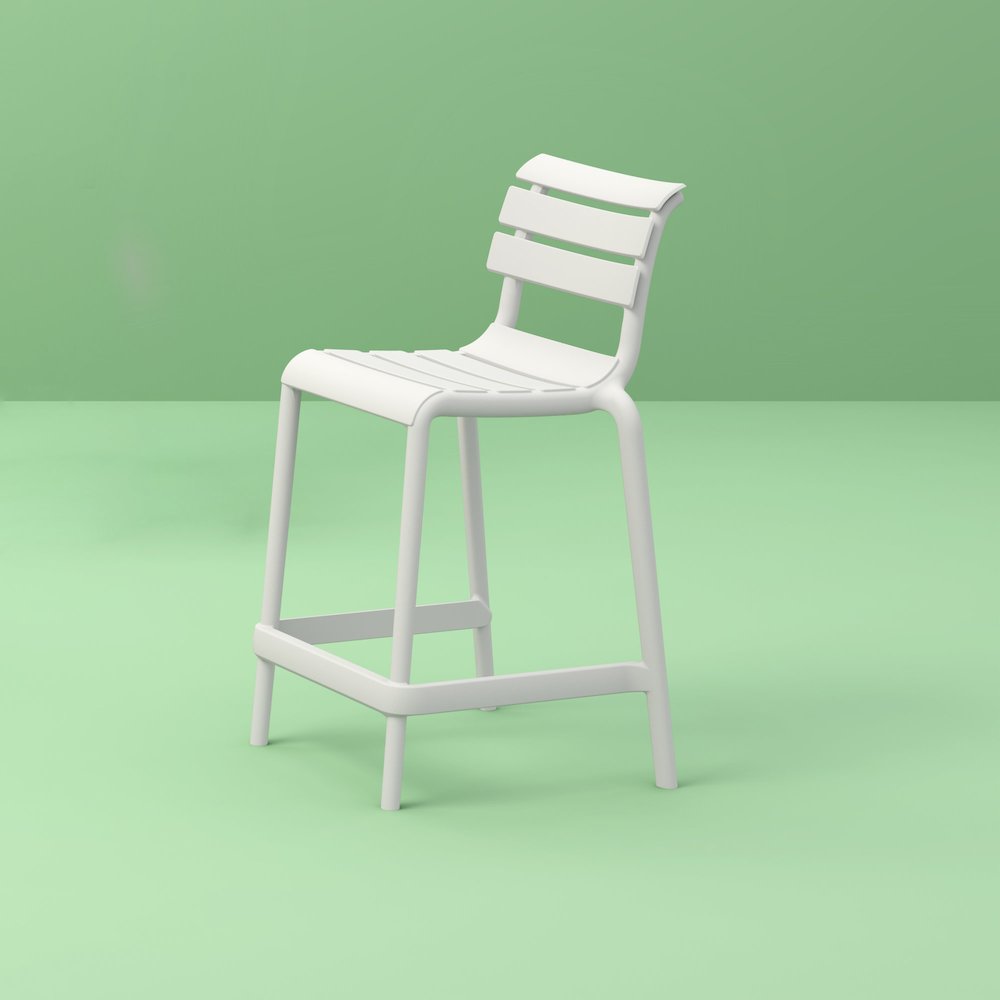 Helen Counter Stool White. Picture 10