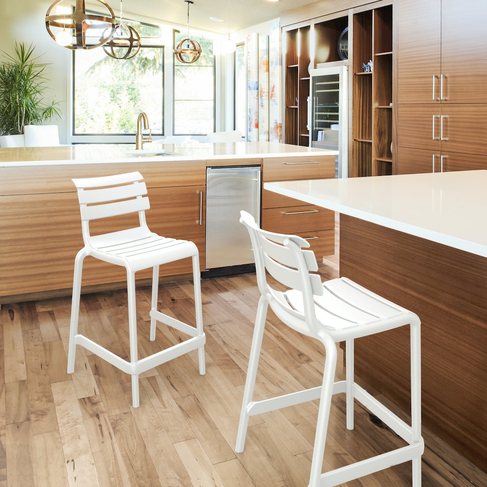 Helen Counter Stool White. Picture 7