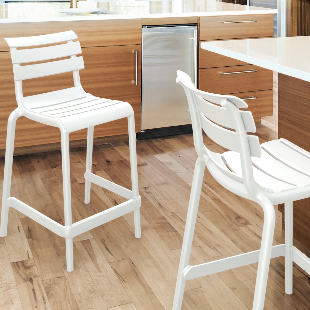 Helen Counter Stool White. Picture 6