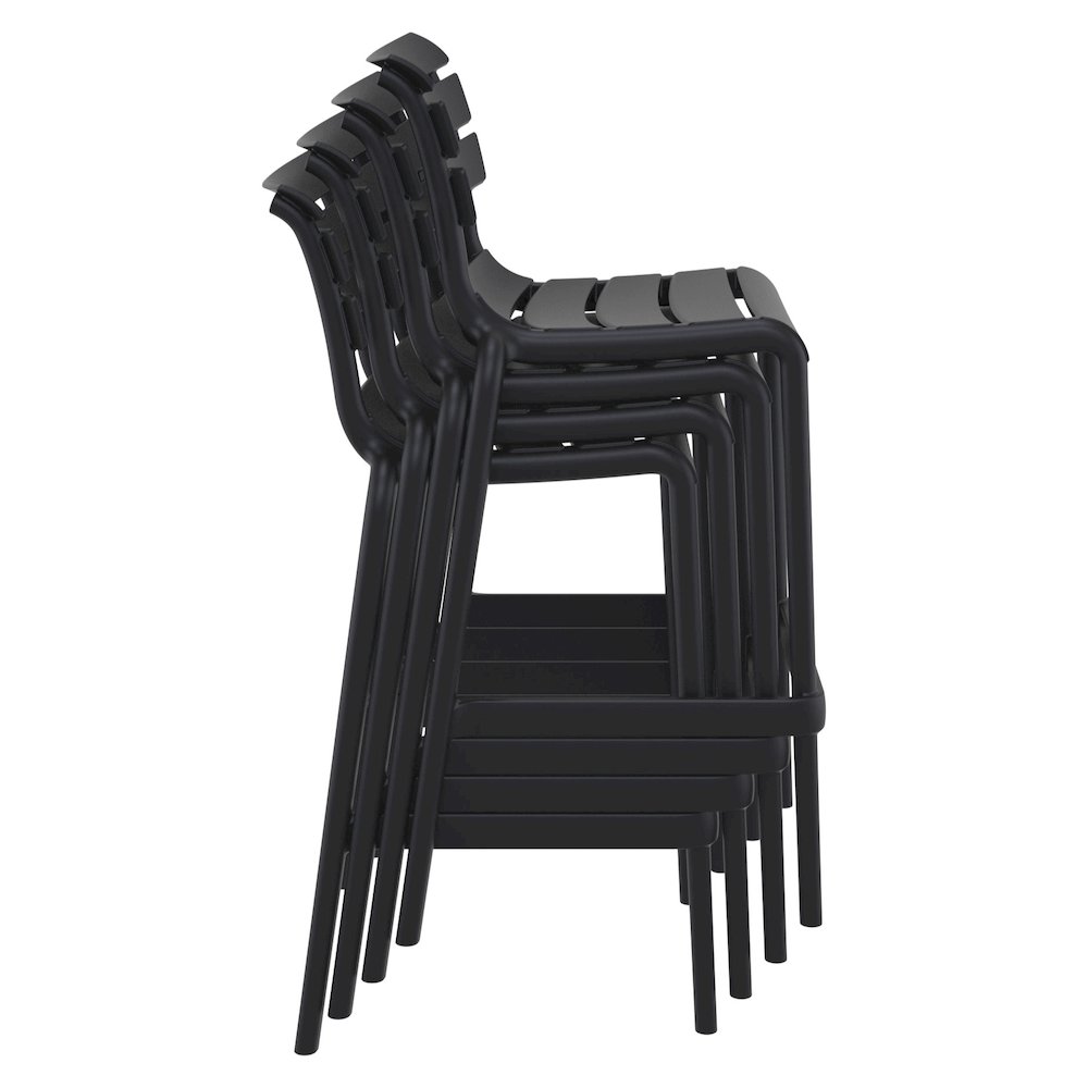 Helen Bar Stool Black. Picture 4