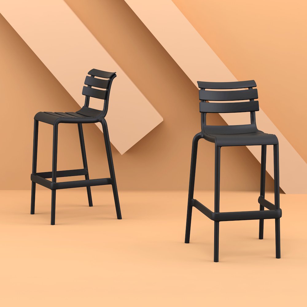 Helen Bar Stool Black. Picture 6