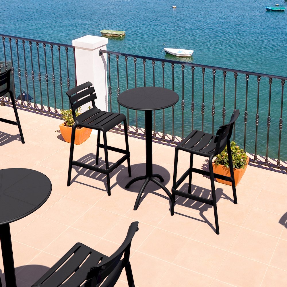 Helen Bar Stool Black. Picture 5