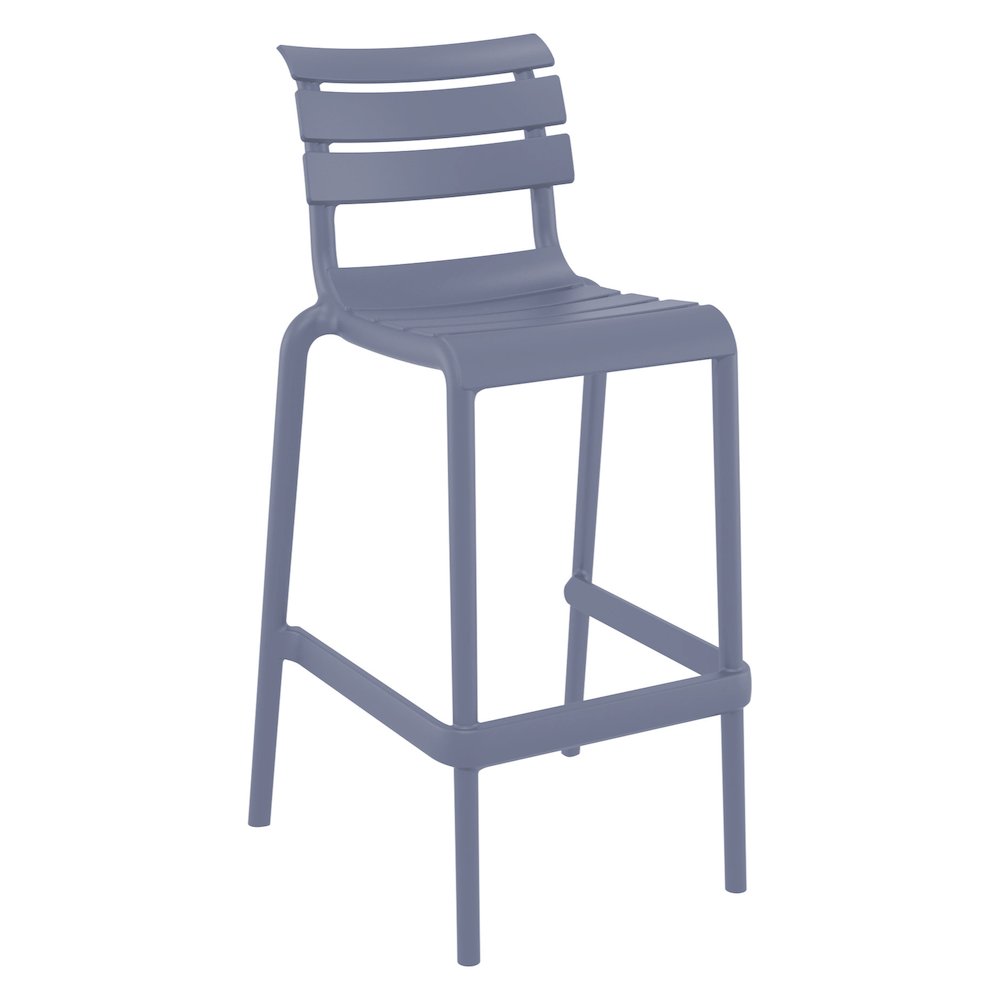 Helen Bar Stool Dark Gray. Picture 1