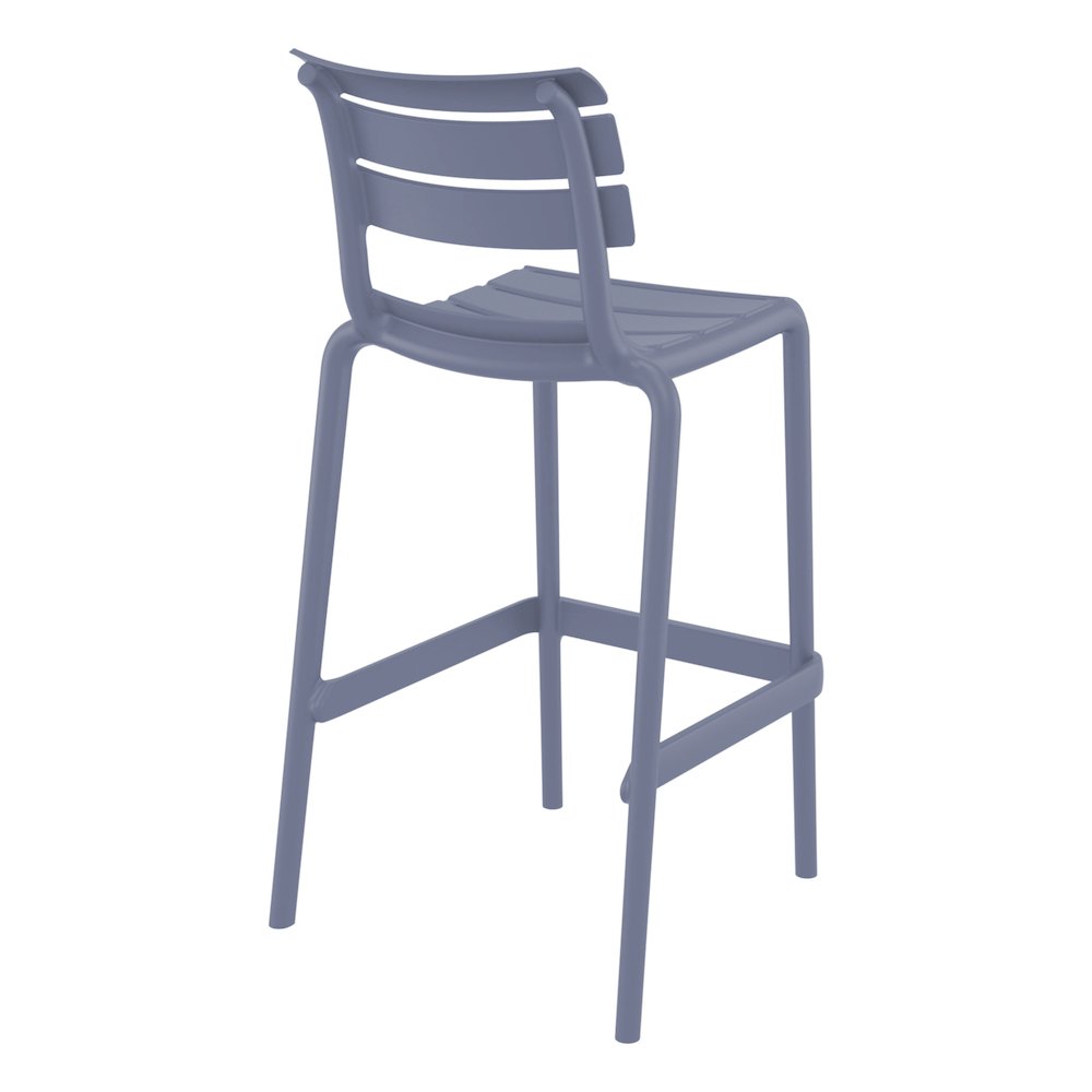 Helen Bar Stool Dark Gray. Picture 4