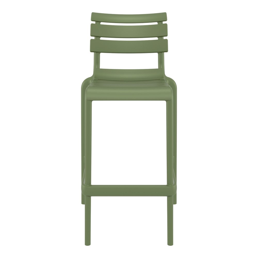 Helen Bar Stool Olive Green. Picture 2