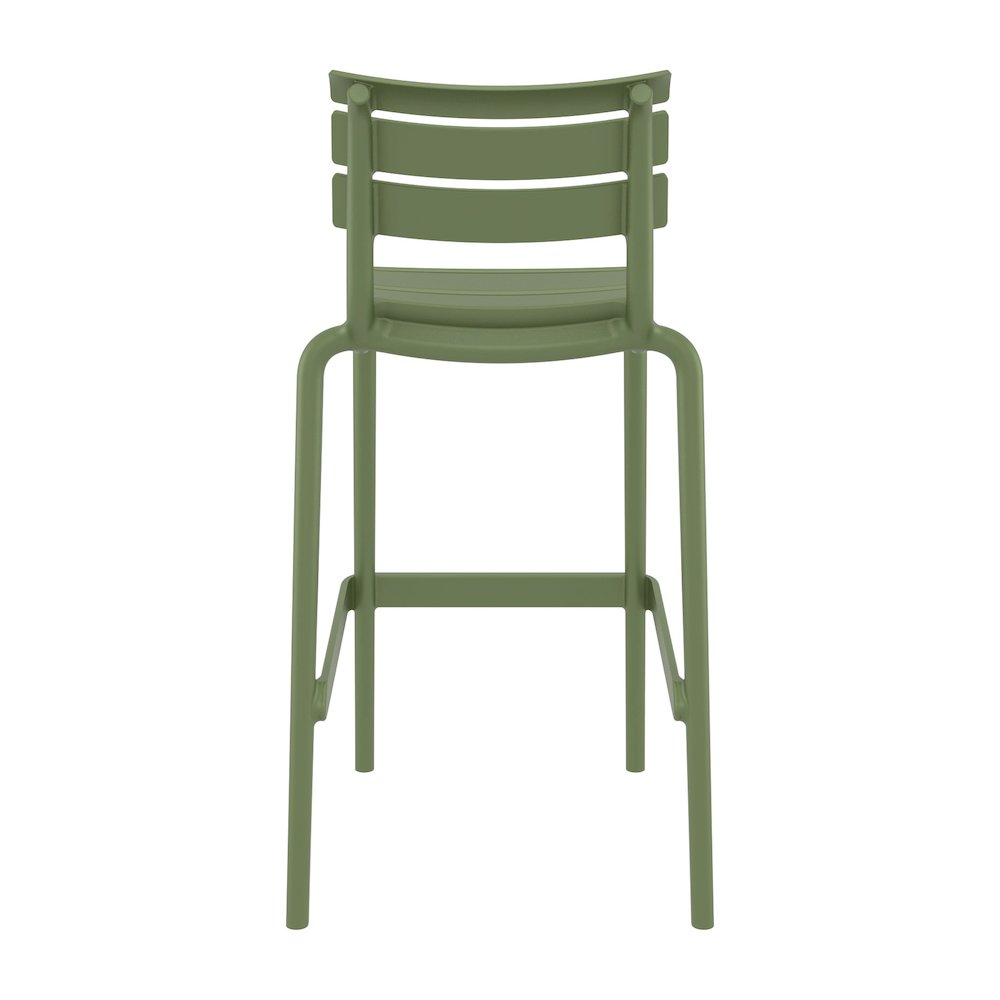 Helen Bar Stool Olive Green. Picture 8