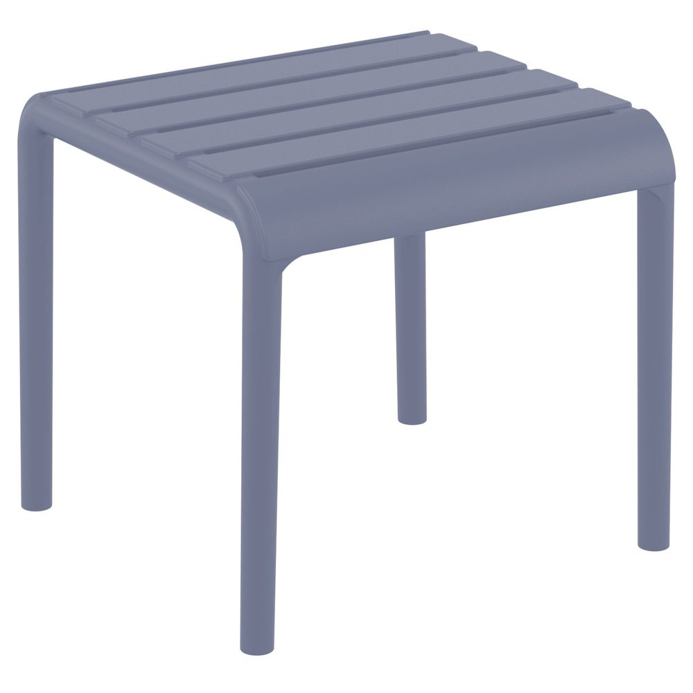 Paris Outdoor Side Table Dark Gray. Picture 3