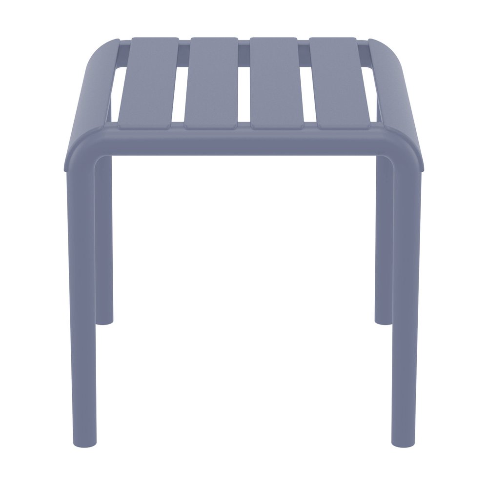 Paris Outdoor Side Table Dark Gray. Picture 2