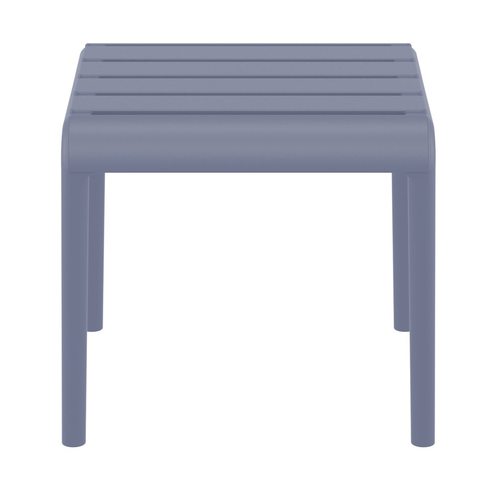 Paris Outdoor Side Table Dark Gray. Picture 1