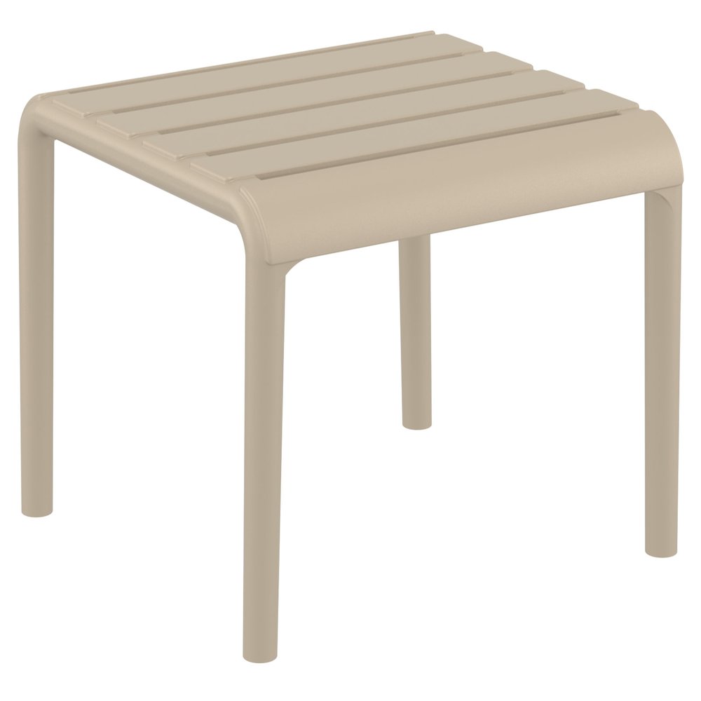 Paris Outdoor Side Table Taupe. Picture 3