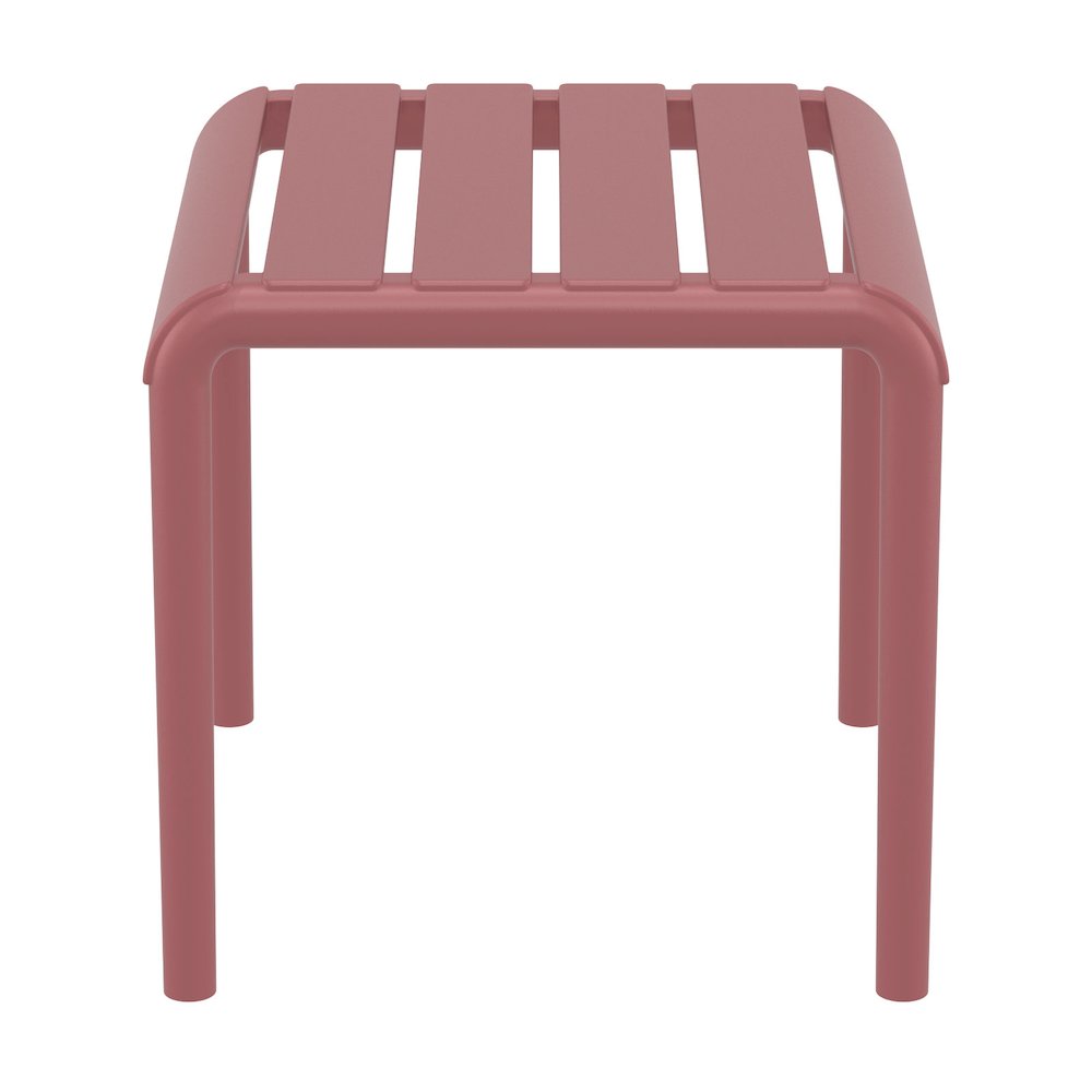 Paris Outdoor Side Table Marsala. Picture 2