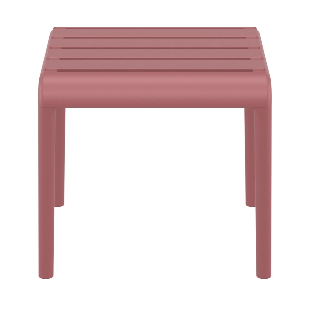 Paris Outdoor Side Table Marsala. Picture 3