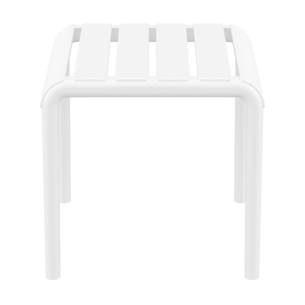 Paris Outdoor Side Table White. Picture 1