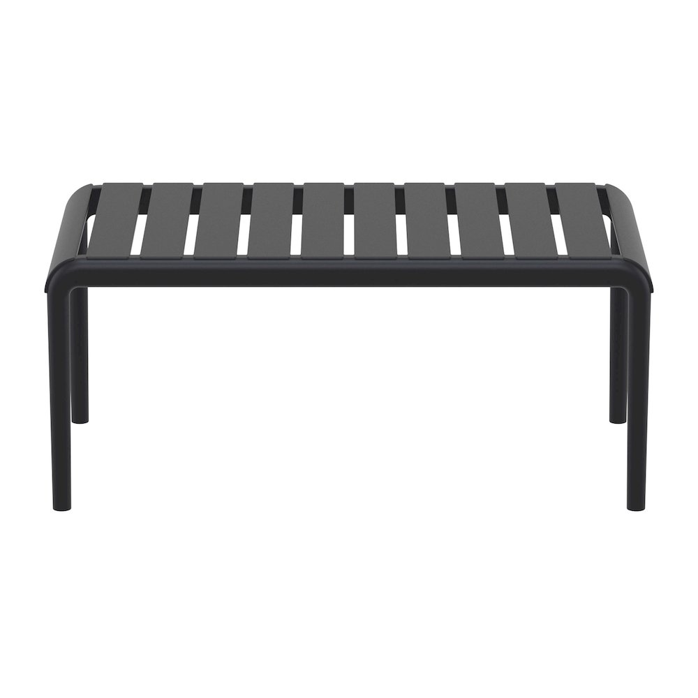 Paris Outdoor Coffee Table Black. Picture 2