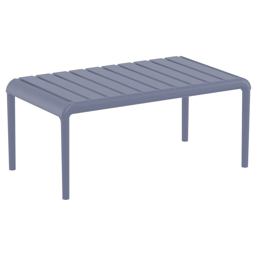 Paris Outdoor Coffee Table Dark Gray. Picture 3