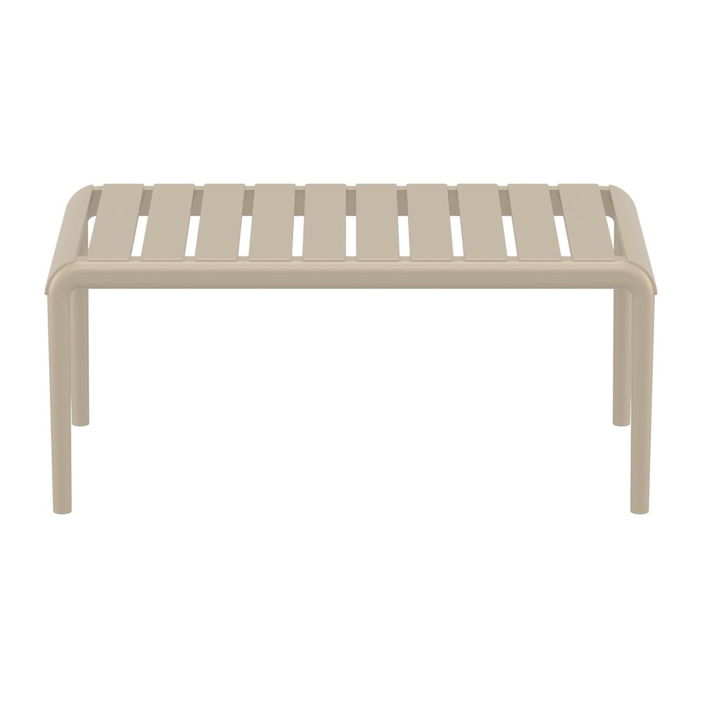 Paris Outdoor Coffee Table Taupe. Picture 1