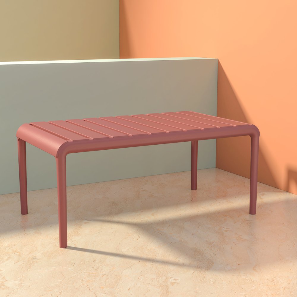 Paris Outdoor Coffee Table Marsala. Picture 4