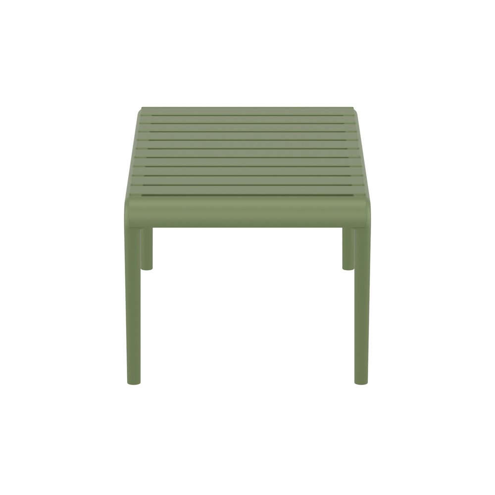 Paris Outdoor Coffee Table Olive Green. Picture 3