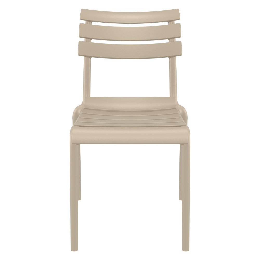 Helen Resin Outdoor Chair Taupe. Picture 4