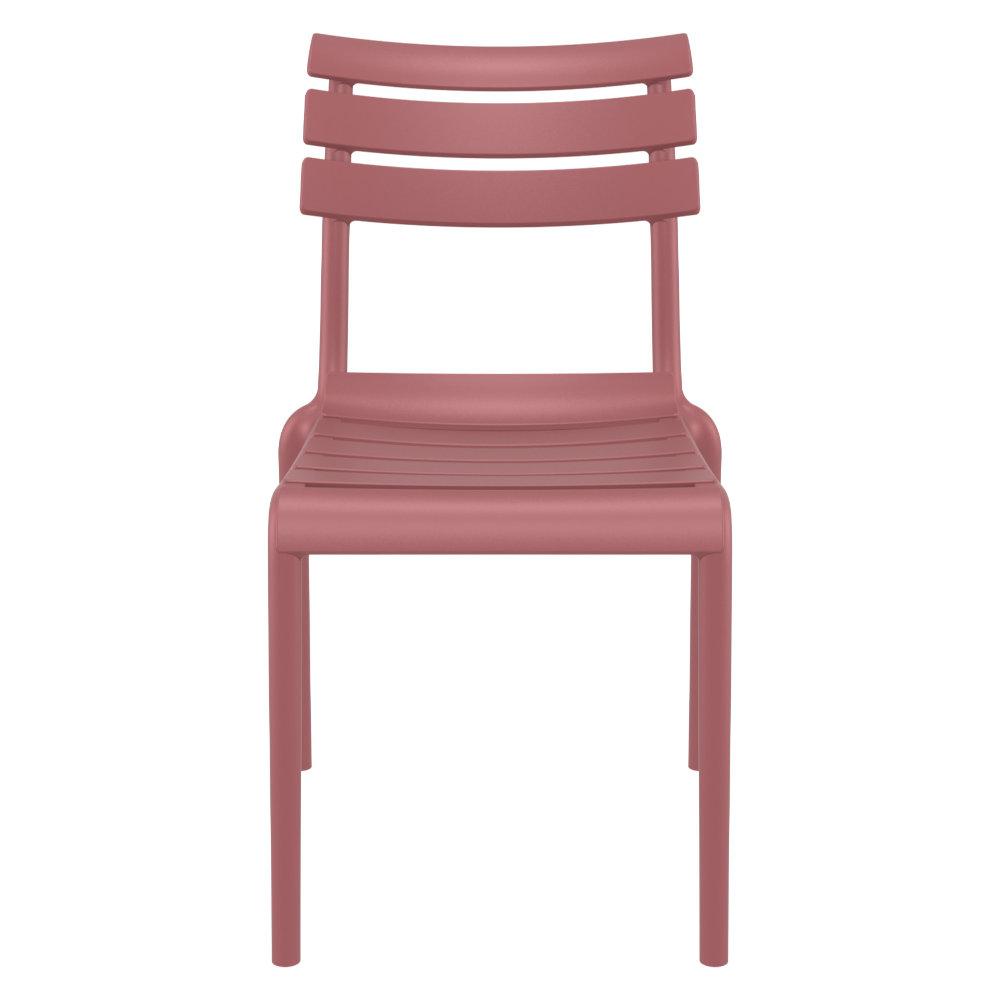 Helen Resin Outdoor Chair Marsala. Picture 4