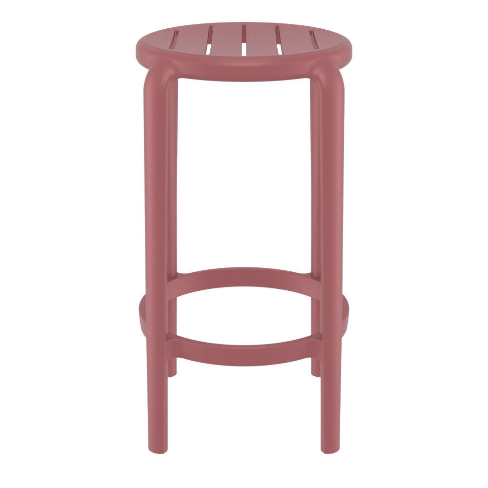 Tom Resin Counter Stool Marsala. Picture 2