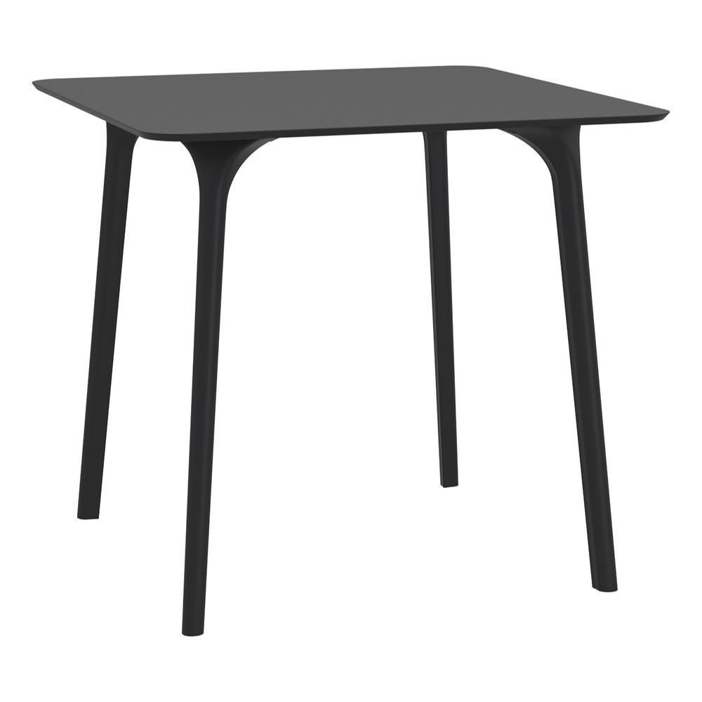 Maya Square Table 31 inch Black. Picture 1