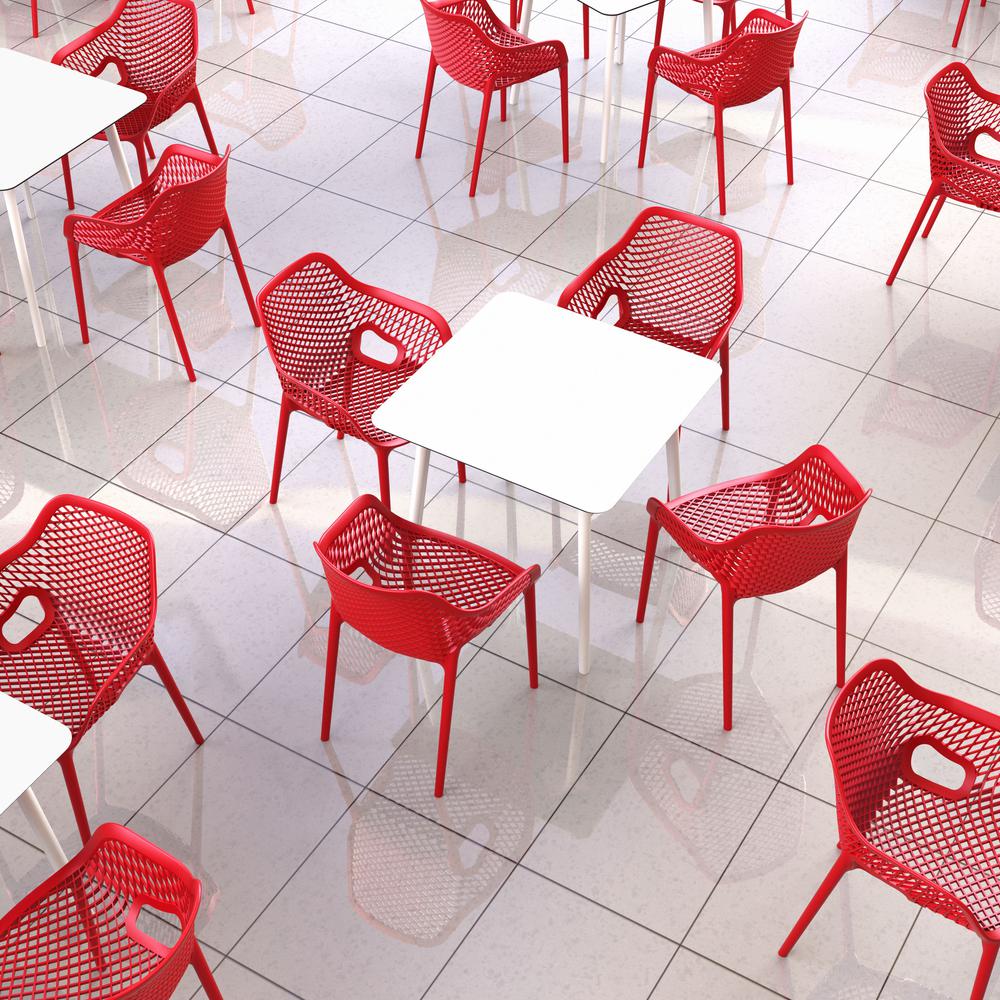 Square Table, White, Belen Kox. Picture 6