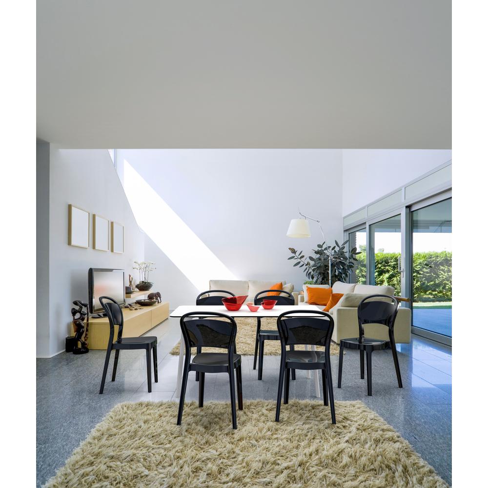 Dining Table 55 inch Rectangle Table, White, Belen Kox. Picture 11