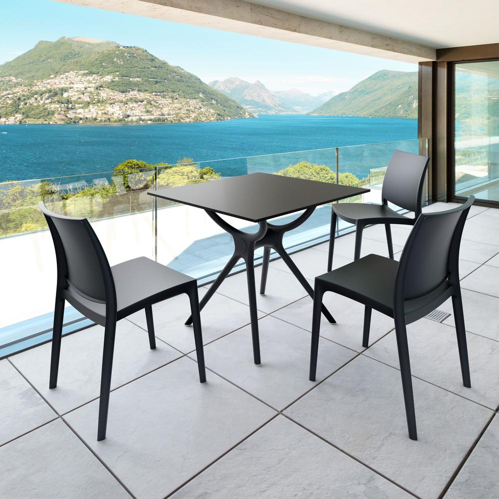 Square Table, Black, Belen Kox. Picture 5