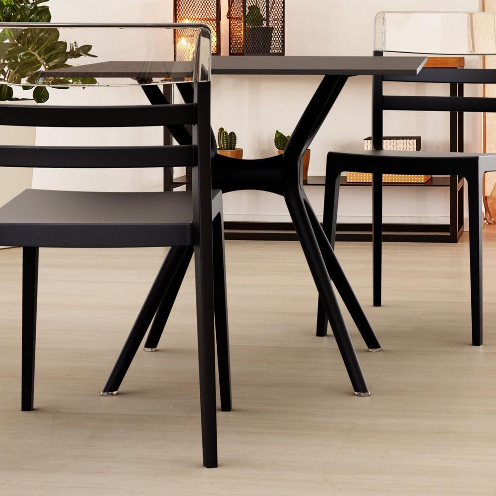 Square Table, Black, Belen Kox. Picture 6