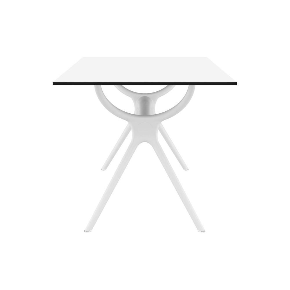 Air Rectangle Table 55 inch White. Picture 3