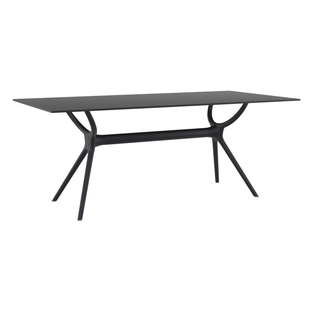 Air Rectangle Table 71 inch Black. Picture 1