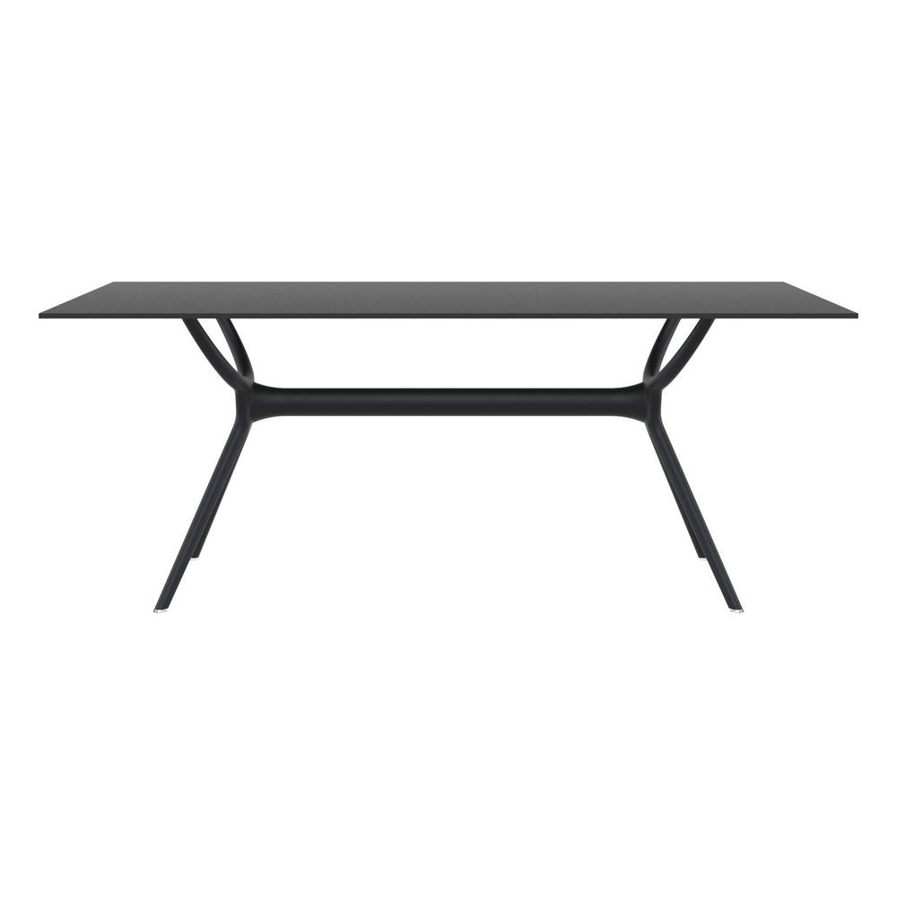 Air Rectangle Table 71 inch Black. Picture 2