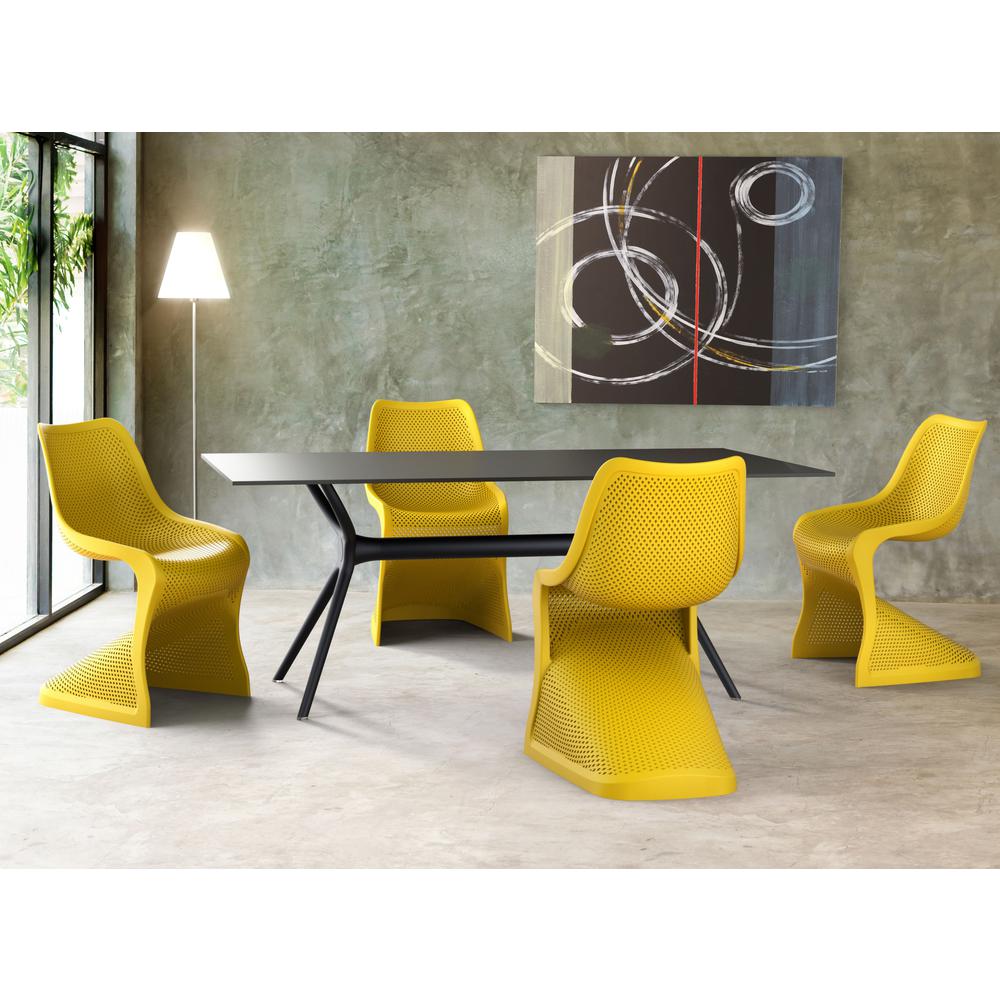 Air Rectangle Table 71 inch Black. Picture 6