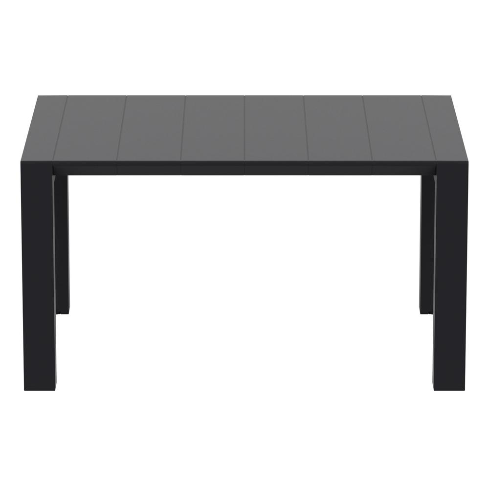 Vegas Dining Table 39 inch to 55 inch Extendable Table Black. Picture 6
