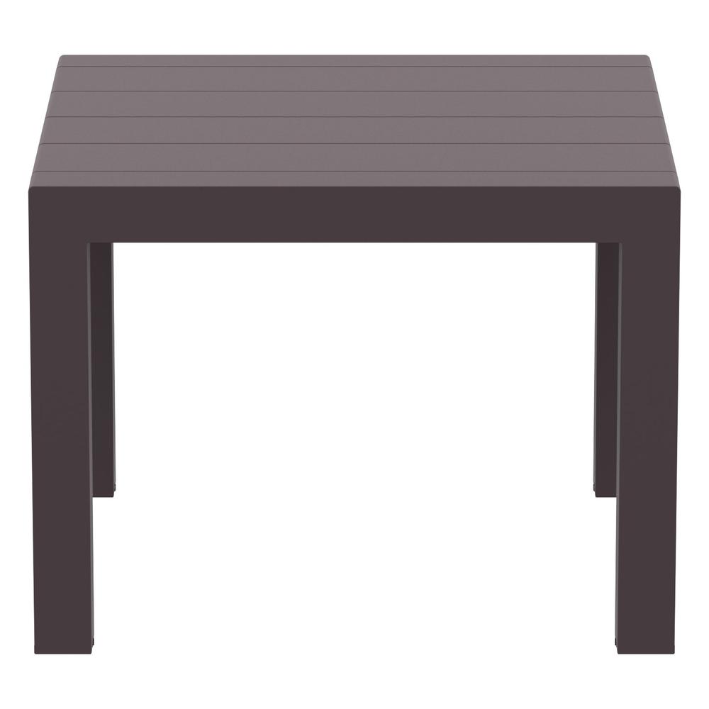 Vegas Dining Table 39 inch to 55 inch Extendable Table Wicker Brown. Picture 5