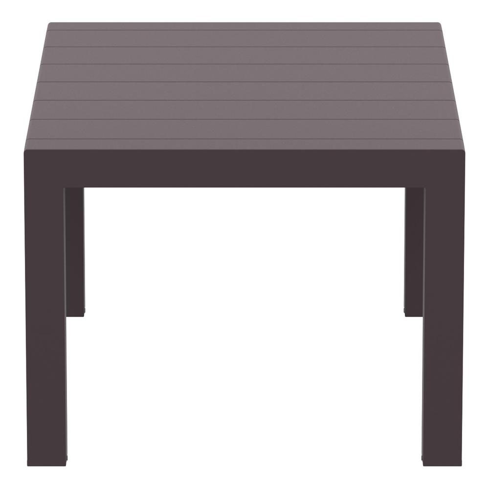 Vegas Dining Table 39 inch to 55 inch Extendable Table Wicker Brown. Picture 6
