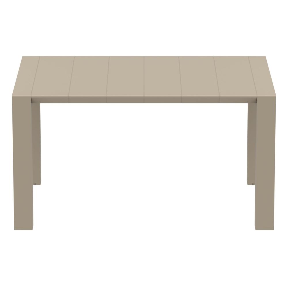 Vegas Dining Table 39 inch to 55 inch Extendable Table Taupe. Picture 6