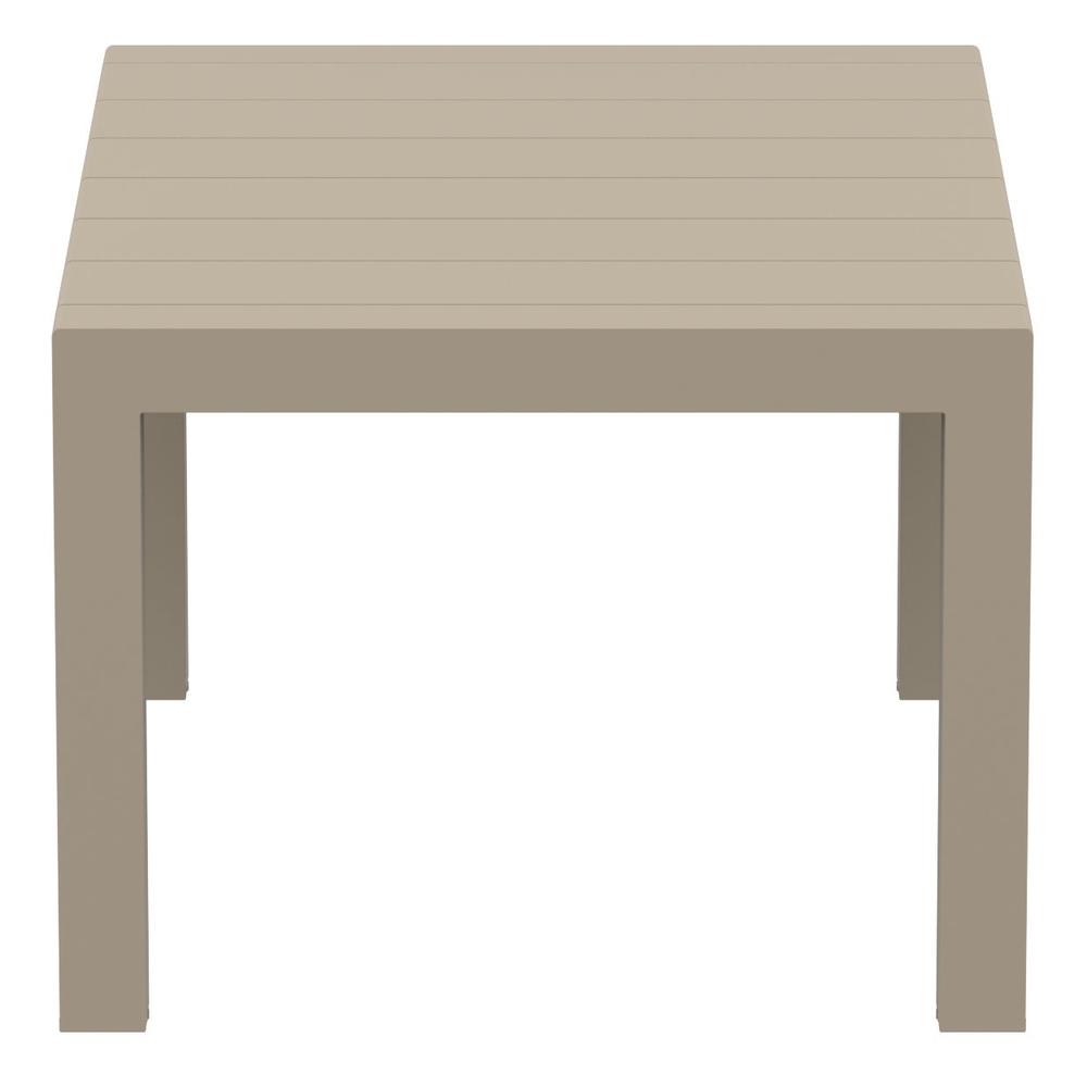 Vegas Dining Table 39 inch to 55 inch Extendable Table Taupe. Picture 7