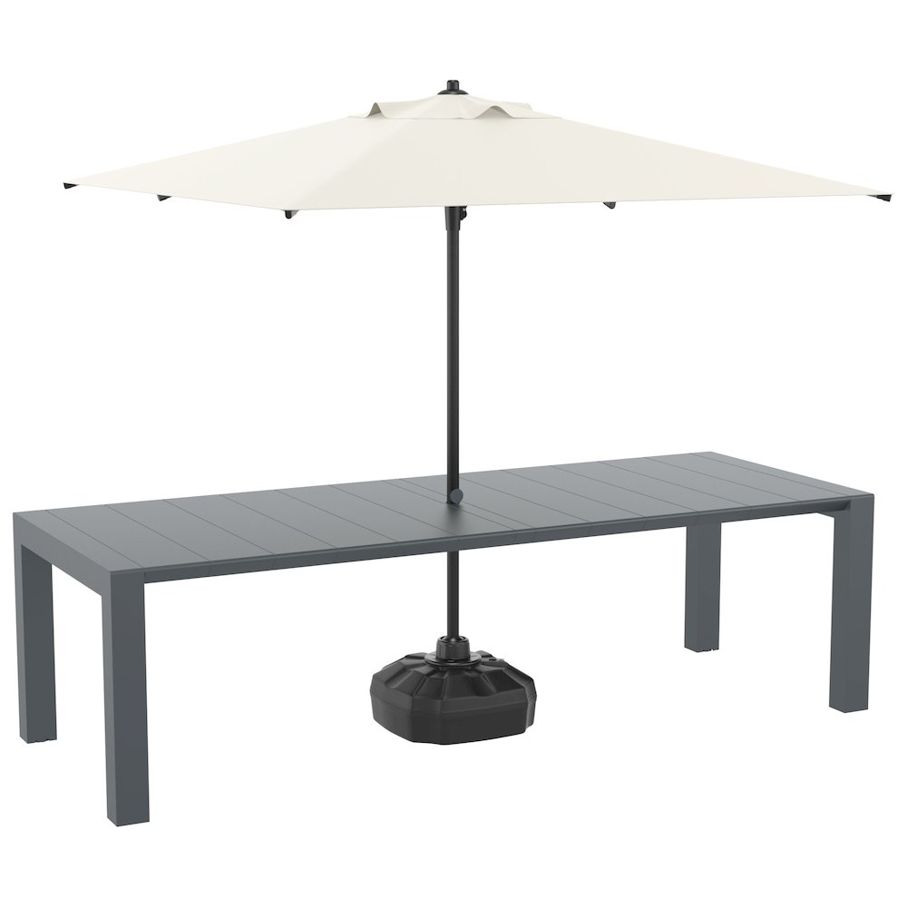 Vegas Umbrella Extension Dark Gray. Picture 5