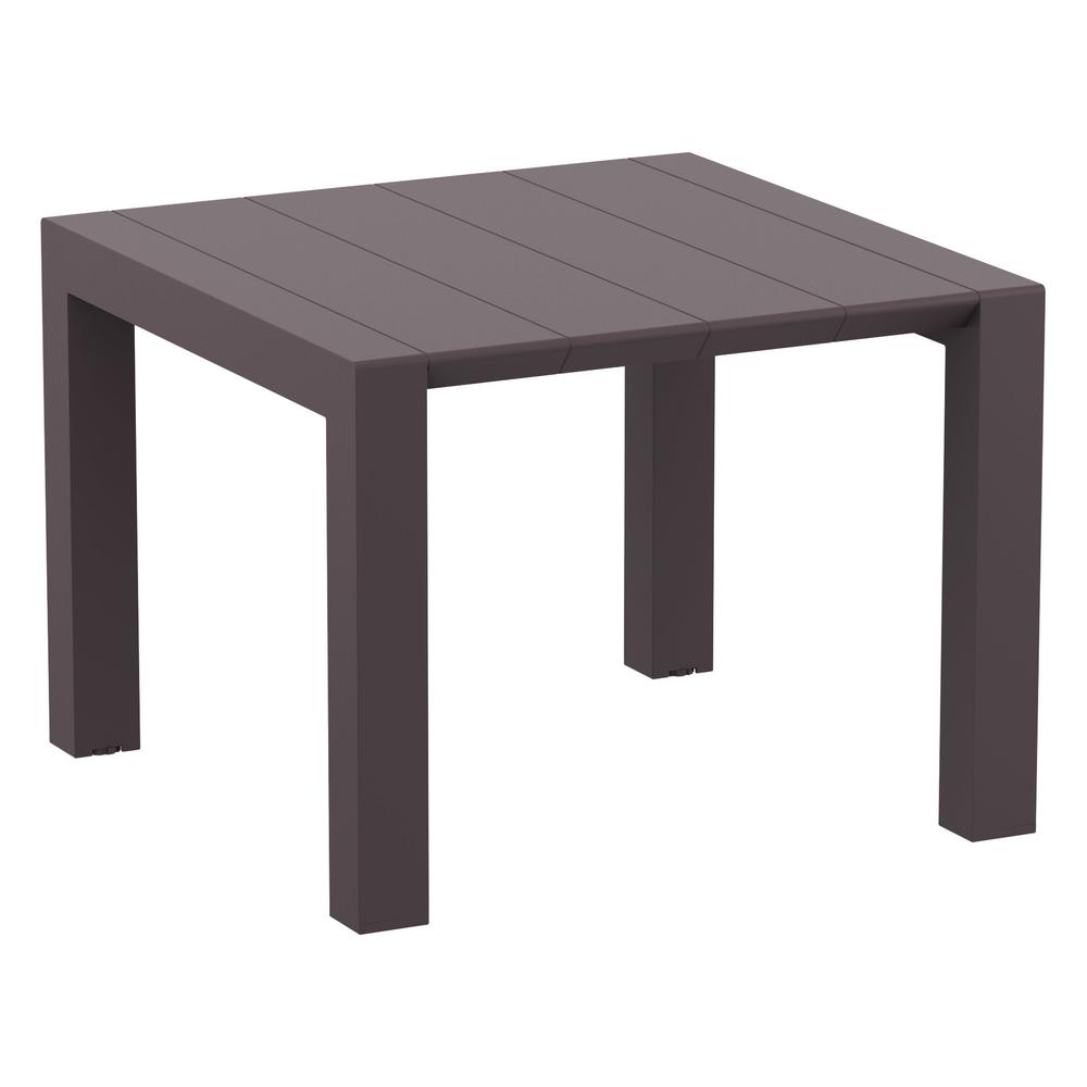 Daytona Extendable Dining Set 5 Piece Brown. Picture 2