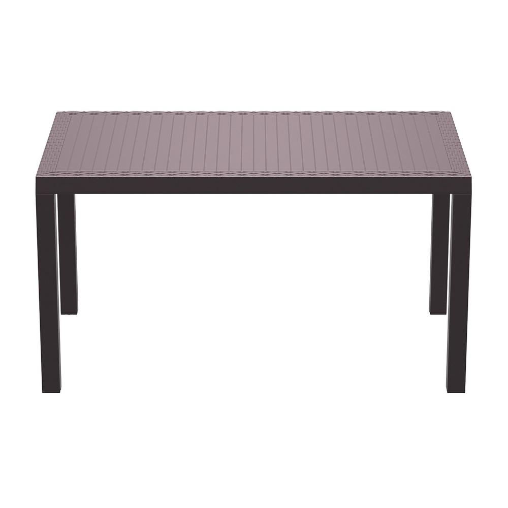 Rectangle Dining Table 55 inch, Brown, Belen Kox. Picture 2