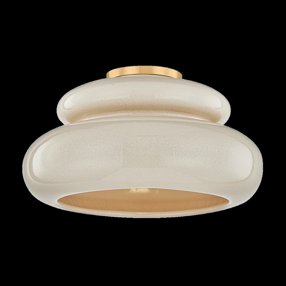 Pia Flush Mount, Essential, Vogue, Modern. Picture 1