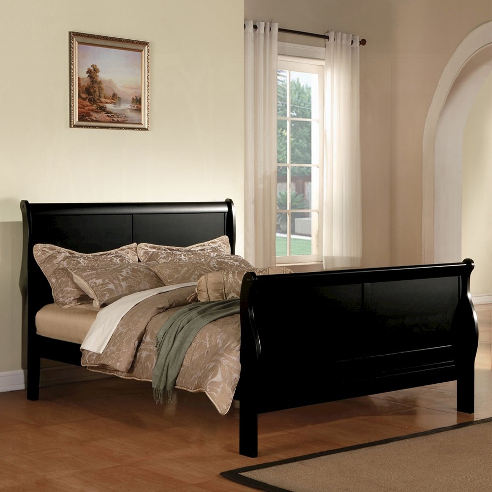 ACME Louis Philippe III Queen Bed. Picture 4