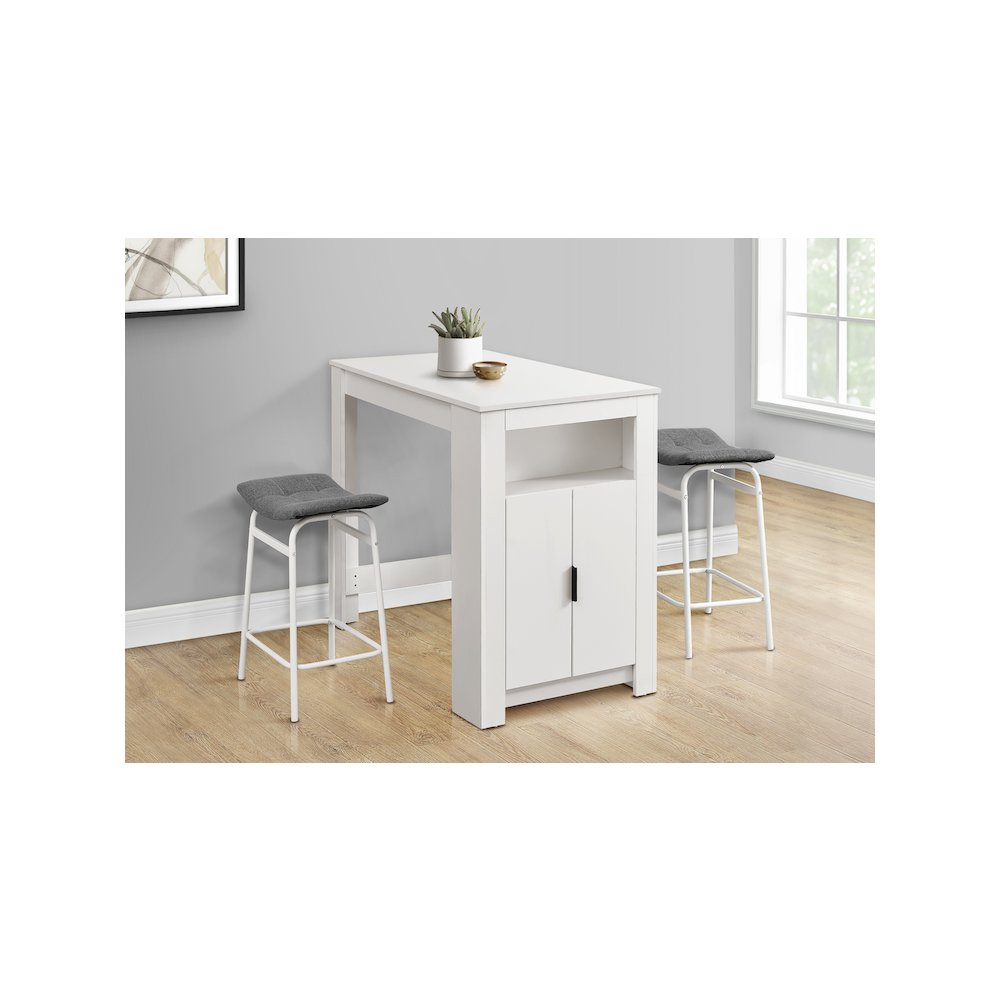 Dining Table, 48" Rectangular, Counter Height, Modern. Picture 2